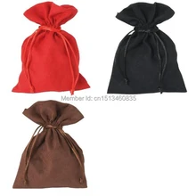 100 шт./лот хлопок мешок ювелирных изделий хлопок подарок мешок хлопка drawstring сумка логотип ювелирные изделия сумка колошения сумка