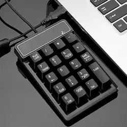 USB 19 клавишная цифровая клавиатура для ноутбука/ноутбука ПК компьютерный usb-кабель плавающая цифровая клавиатура