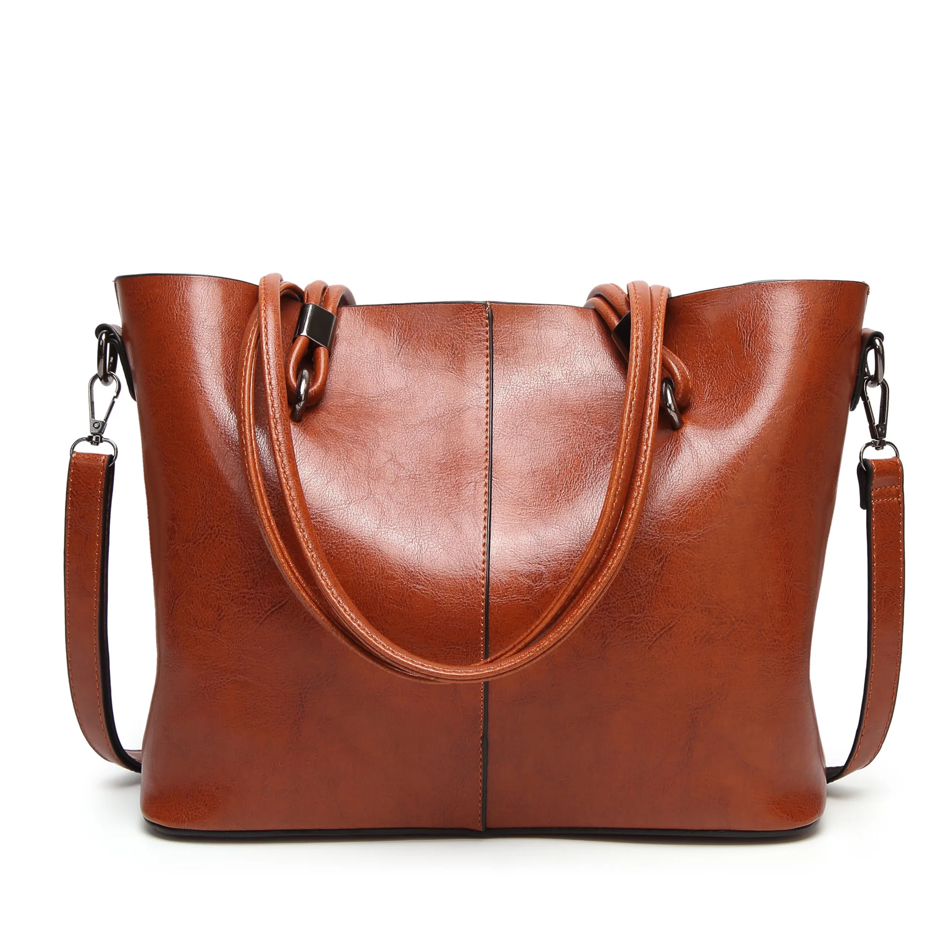 

Moxi Summer Women Bag Handbag Tote Over Shoulder Crossbody Leather Big Black Brown Casual Designer Female Bolsas Messenger Bag