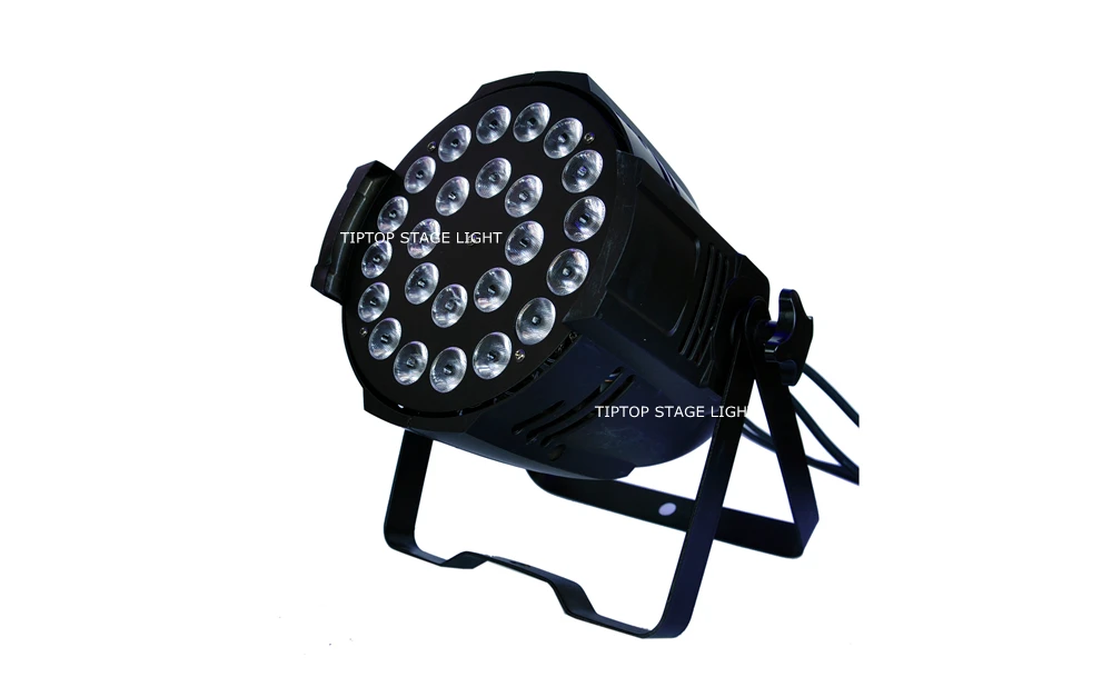 Gigertop TP-P66 24x18 Вт RGBWA UV 6в1 алюминиевый сценический светодиодный бесшумный вентилятор охлаждения 25 градусов объектив гладкая стирка 6/10 Канал DMX