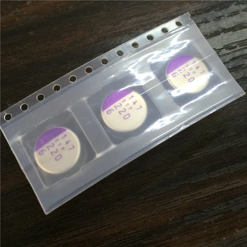 

10pcs 220uF 6.3V SANYO OS-CON SVP 10x7.9mm Low ESR 6.3V220uF 6SVP220M SMD Polymer Solid Electrolytic Capacitor