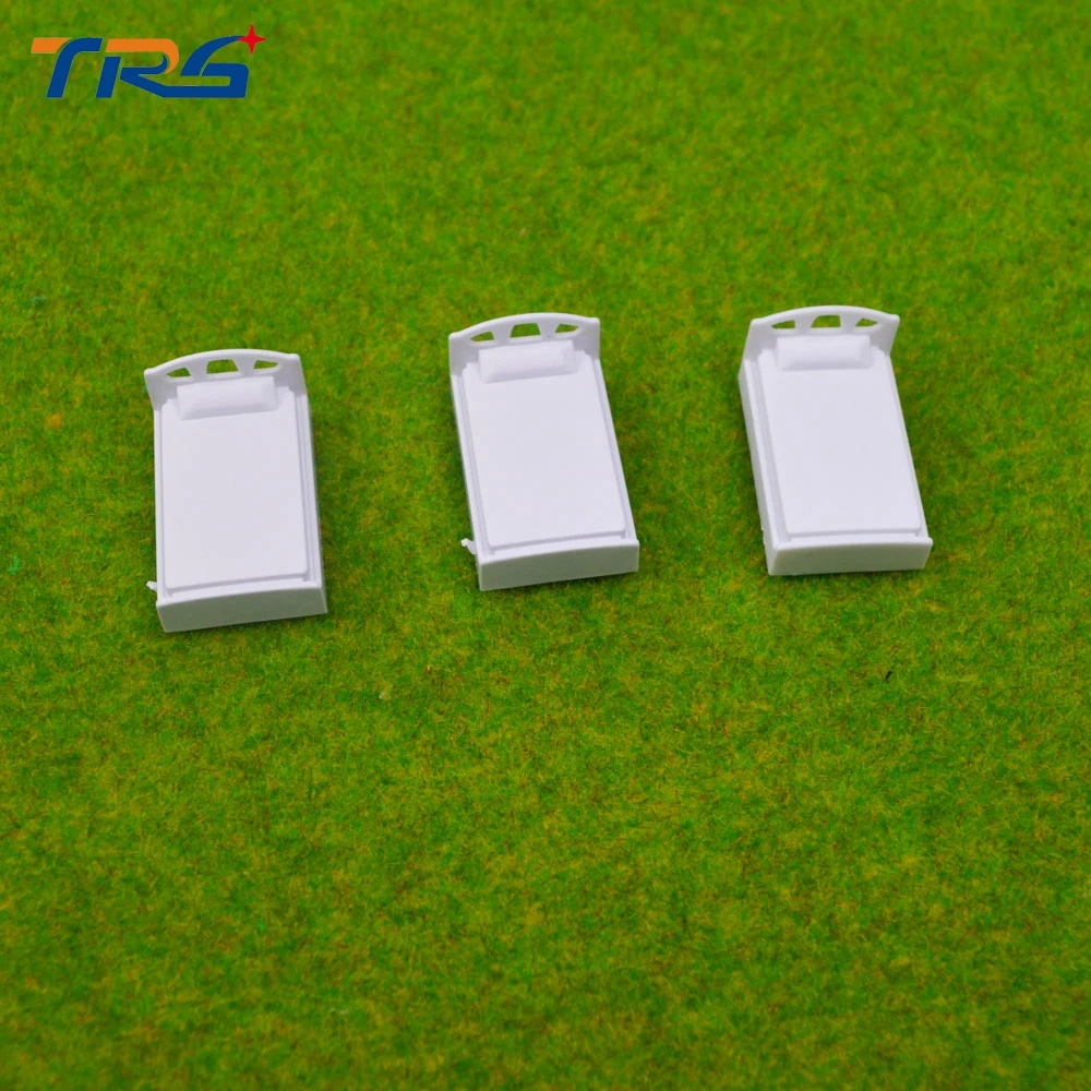 

Teraysun Free shipping 1;75 scale model bed miniature model bed for indoor layout 20pcs