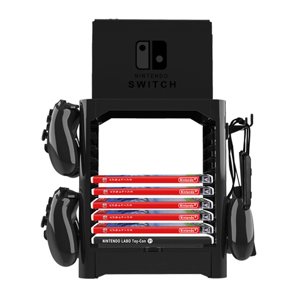 

Switch multi-function storage bracket switch disc bracket switch host shelf disc holder
