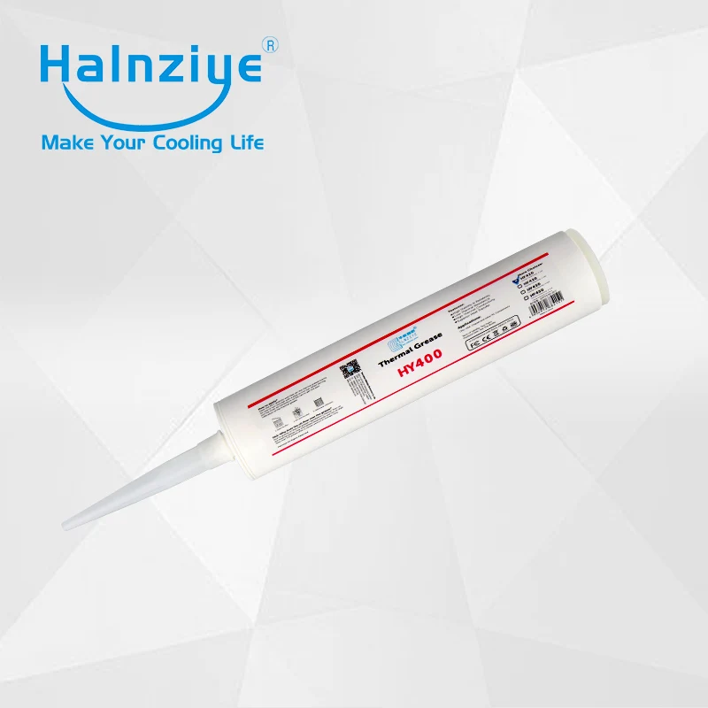 Free freight!!!White LED heat sink thermal paste compound grease HY410