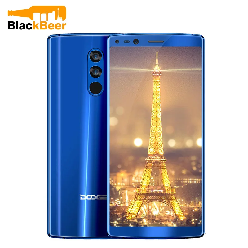

DOOGEE Mix 2 Mix2 Smartphone Helio P25 Octa Core 6GB 64GB ROM Android Cellphone 18:9 TouchScreen Quad Camera 4G LTE Mobile Phone