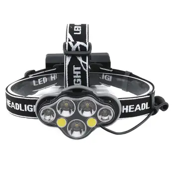 

7-LED Super Bright Headlamp Adjustable Waterproof Head Torch Outdoor Camping Flashlight