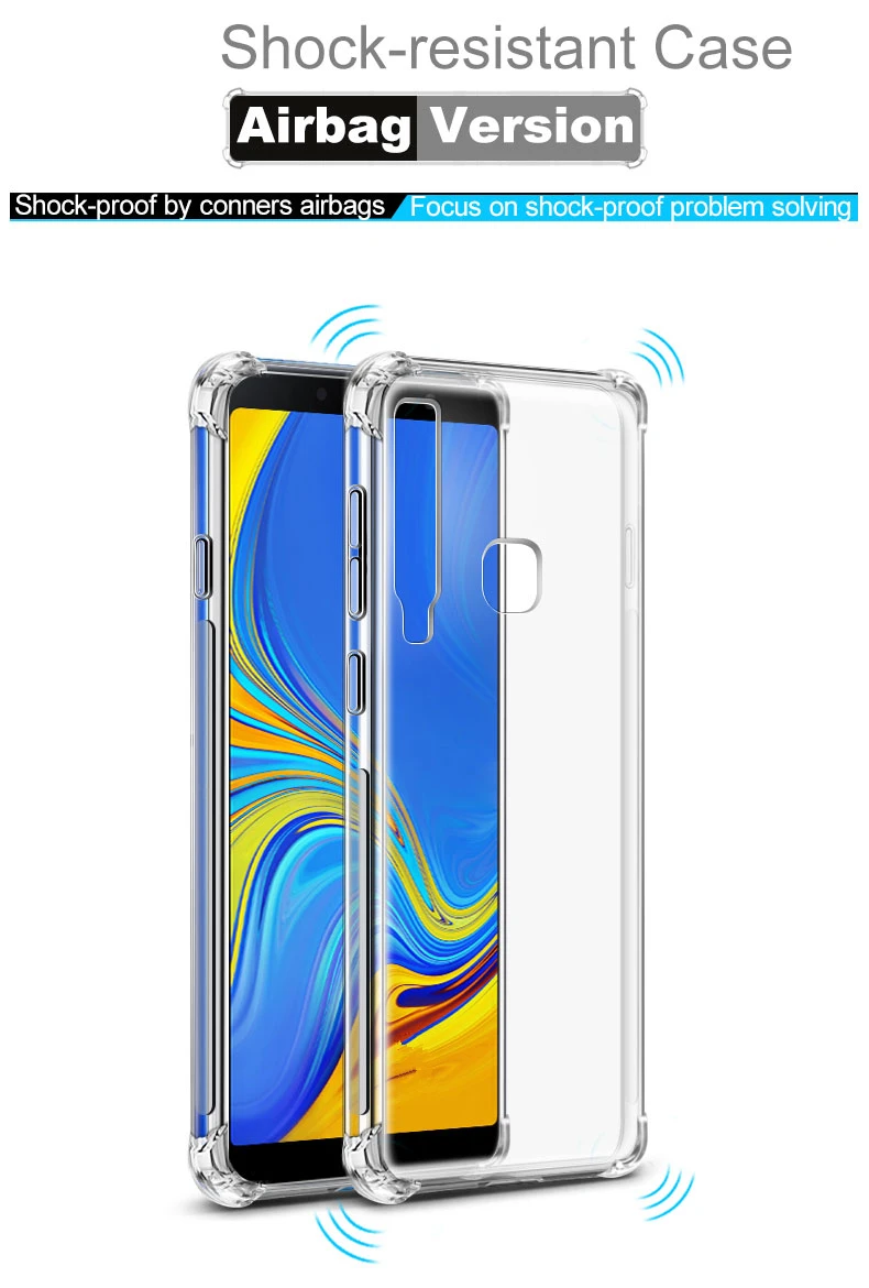 OLLIVAN Clear Transparent Soft TPU Case For Samsung Galaxy A50 Silicone Phone Case For Samsung Galaxy A30 A50 Back Cover Coque (6)