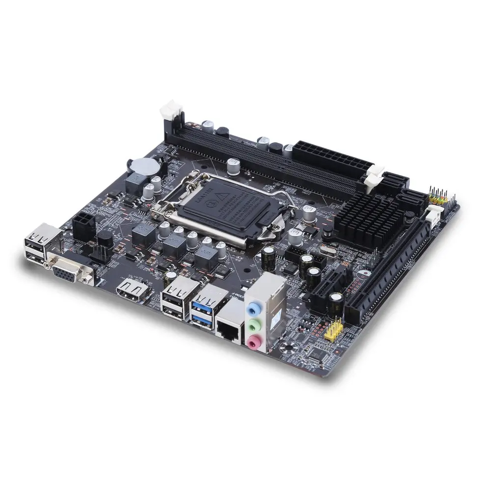 Материнская плата для настольного компьютера Intel B75 LGA 1155 с SATA 2,0 USB 3,0 2 DDR3 DIMM 16G материнская плата для ПК прочные аксессуары