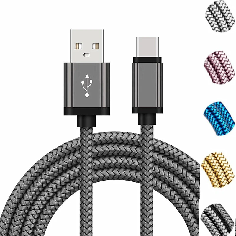 20 шт Плетеный Micro USB кабель 2A Быстрый адаптивный кабель для samsung Quick Charge для huawei Xiaomi