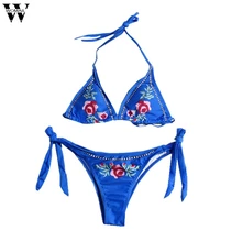 Womail, Женский комплект нижнего белья из двух частей с принтом, пуш-ап, biquinis feminino,, brasileiro conjunto, Женский комплект нижнего белья