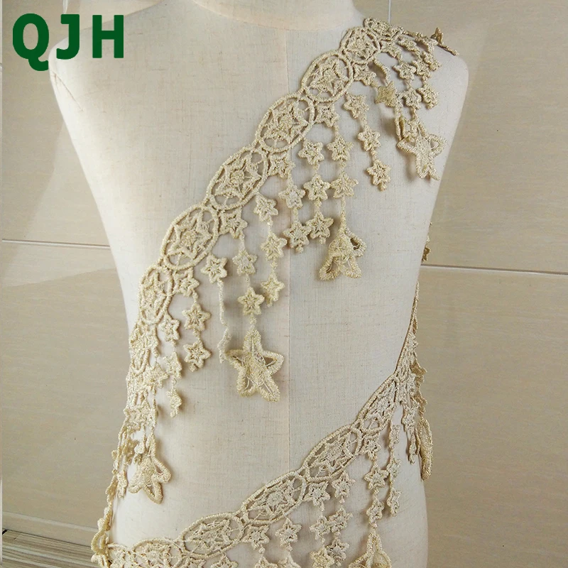 1 ヤード Qjh ファッションヴィンテージゴールドポリエステルシルク星刺繍レーストリム Diy 服ドレスホームテキスタイルアパレルレース生地 Lace Aliexpress 1 ヤード Qjh ファッションヴィンテージゴールドポリエステルシルク星刺繍レーストリム Diy 服ドレスホームテキスタイルアパレルレース生地 Lace Aliexpress
