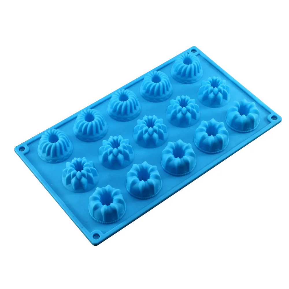T0920B0385D Silicone Mold 3D Flower Circle detail 01