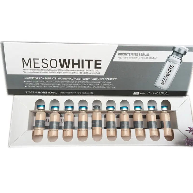 

5ml BB Glow Cream Meso White Brightening Serum Natural Nude Make Up Beauty Whitening Liquid Foundation