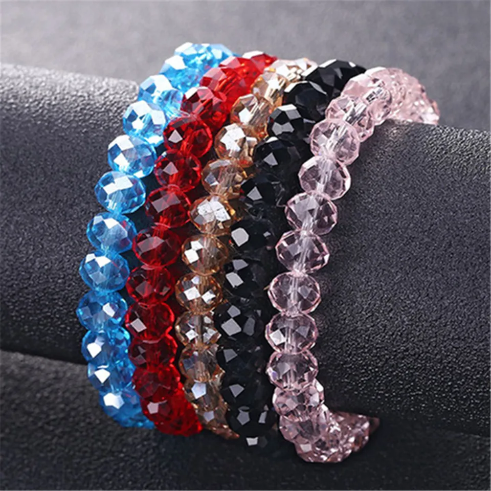 

New Design Bohemia Style Fashion Sheet crystal beads Bracelet Jewelry For Women Friendship Bracelet gift free shipping