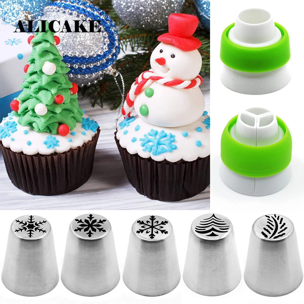 

Pastry Nozzles Piping Russian Stainless Steel Icing Piping Tips for Cookie Fondant Cake Decorating Tip Sets Baking Pastry Tools