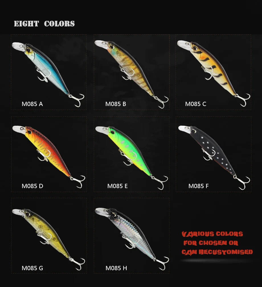 Mavllos flooting Wobbler быстроходная блесна для рыбалки Lure14.1g 100 м глубокая приманка