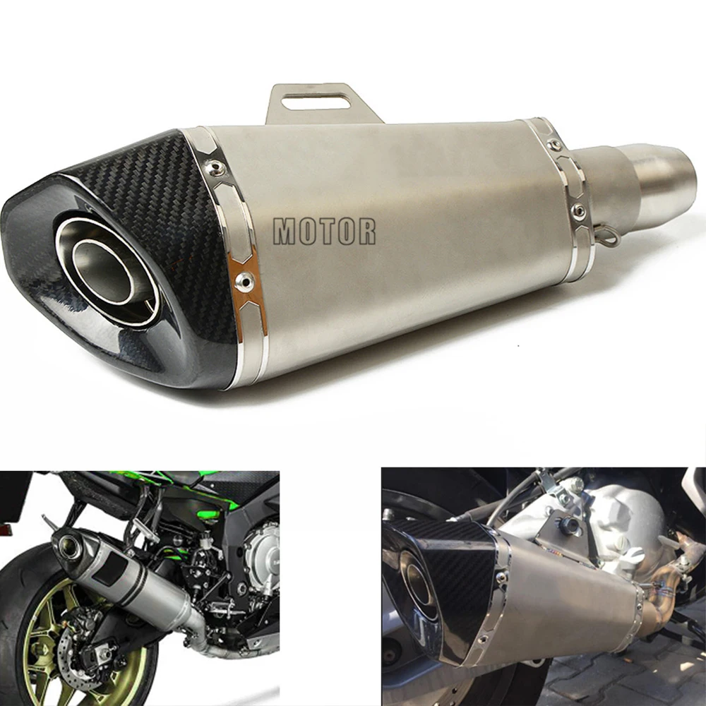 51MM Universal Modified Escape Moto Exhaust Pipe Motorcycle Dirt Bike Muffler Pipe For YAMAHA NMAX XMAX 155 125 200 2017 2018 51MM Universal Modified Escape Moto Exhaust Pipe Motorcycle Dirt Bike Muffler Pipe For YAMAHA NMAX XMAX 155 125 200 2017 2018