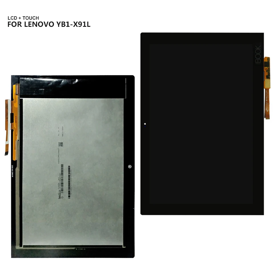 10,1 ''для lenovo Йога книга YB1-X91 YB1-X91L YB1-X91F ЖК-дисплей Дисплей Сенсорный экран Панель планшета Стекло сборка бесплатные инструменты