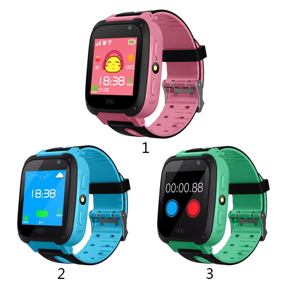  Smart Uhr wasserdicht mit GPS GSM Locator Touchscreen Tracker SOS LED Taschenlampe Smart sport armb