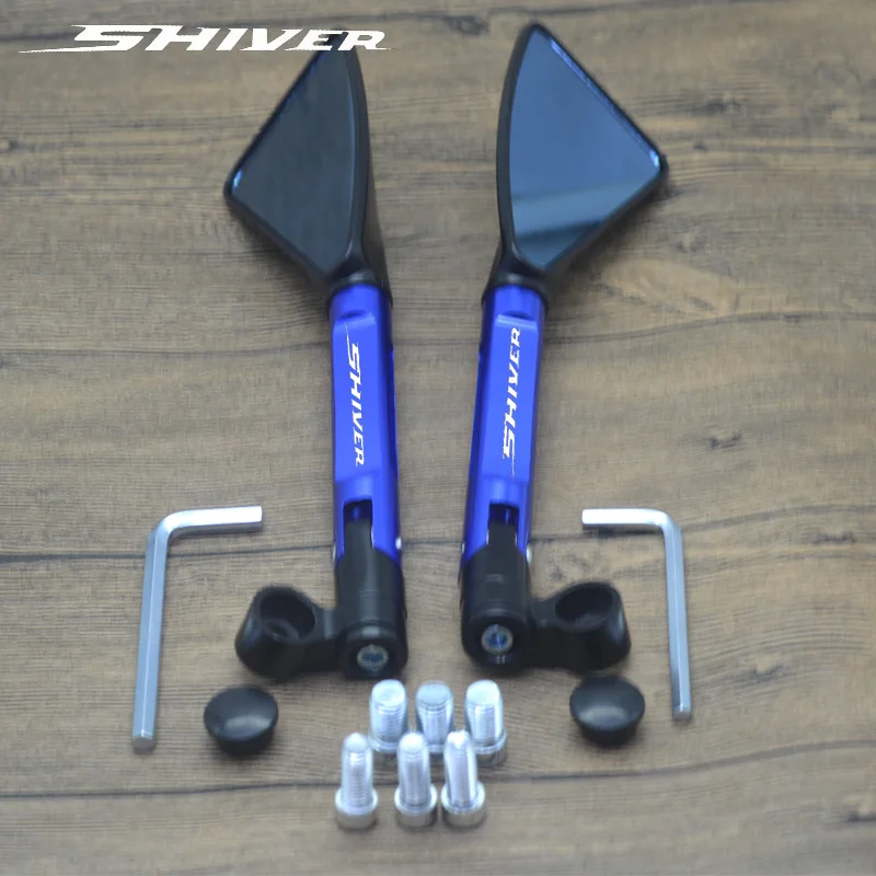 Universale Del Motociclo Specchio Laterale Cnc Retrovisore Per Aprilia Shiver/Gt Shiver 750 Shiver 900
