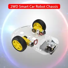 KEYES 2WD 2 Двигатель умный робот шасси автомобиля производство DIY Kit для Arduino Батарея коробка Бесплатная доставка