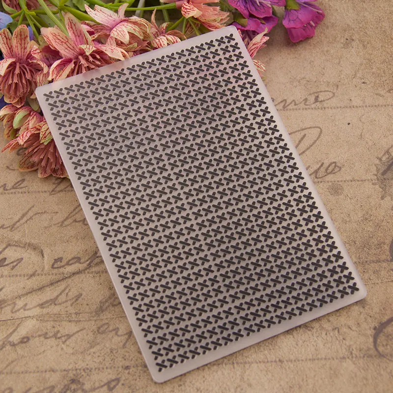 

New Plastic Embossing Folders for DIY Scrapbooking Paper Craft/Card Making Decoration Supplies