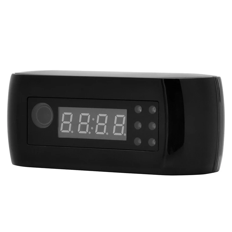 Wistino 1080P wifi мини камера Будильник времени Беспроводная няня часы P2P CCTV Домашняя