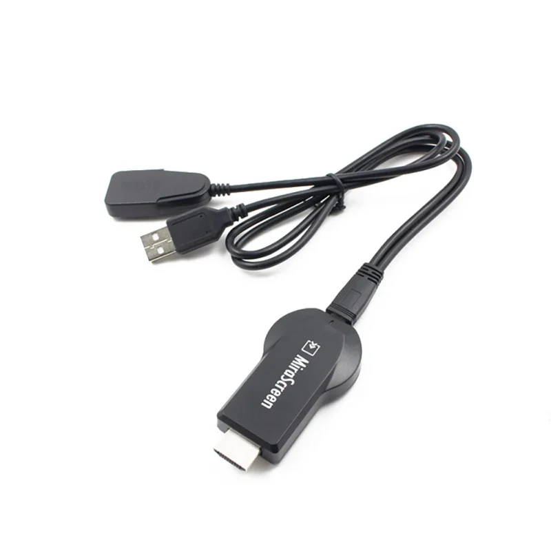 

Miracast Dongle Receiver Wireless Display Support IOS Android Same Screen Image With external WiFi module