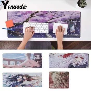 

Yinuoda Japan Anime Beauty DIY Design Pattern Game mousepad Keyboard Mat Desk Mat Computer Game Tablet Gaming For Rainbow Six