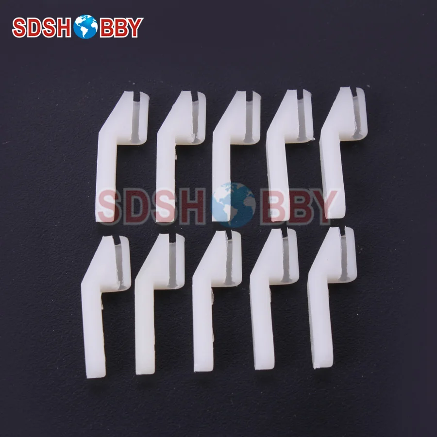 

10Pcs Plastic Push Rod Connector D2x23mmx5x8 for Nitro Airplanes