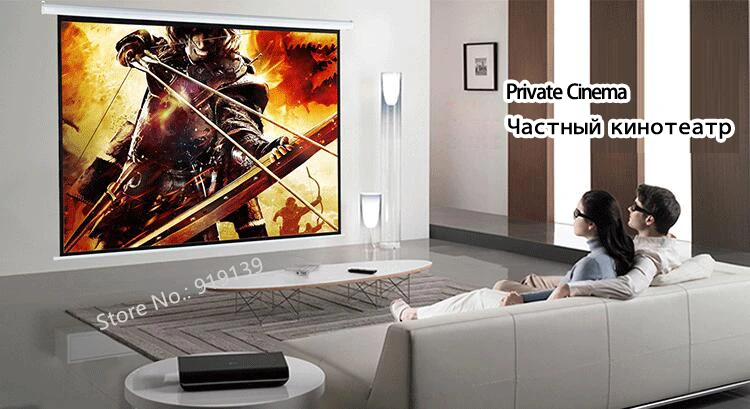 120Inch 16 to 9 motorized screen pic 13