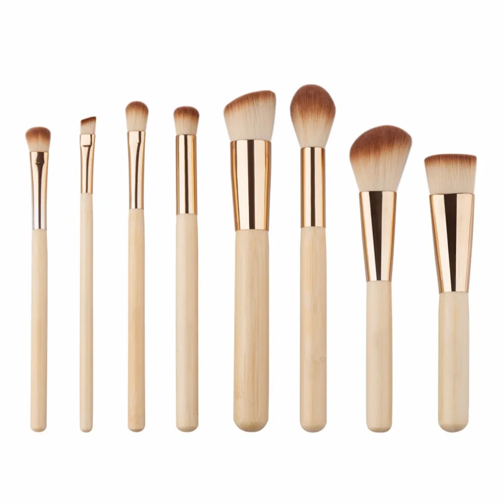 

8pcs/set Professional Makeup Brushes Kit Facial Cheek Eyebrow Eyeshadow Powder Foundation Brush Cosmetics Make up Brush Tool