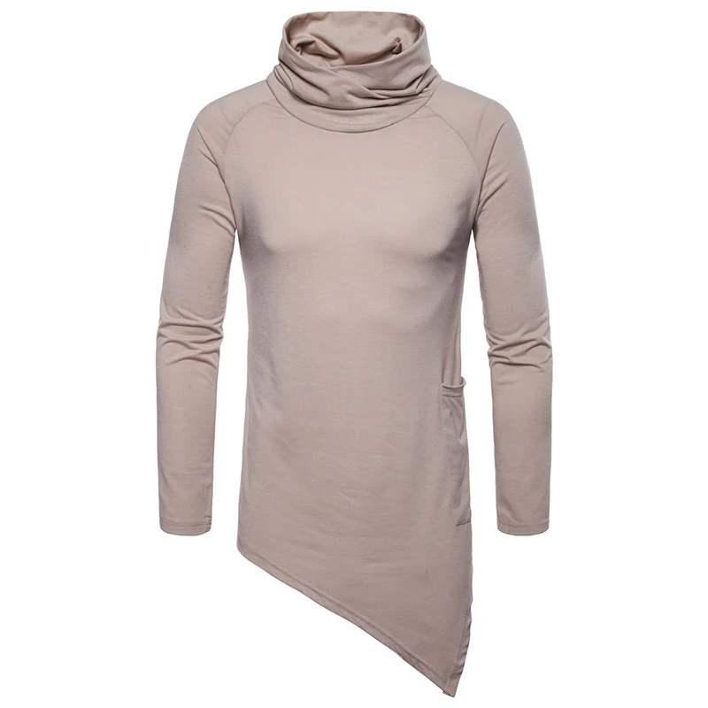 

New Men Casual Male autumn Hoodies Sweatshirt rirregular Corner design Hoodie Tracksuit Sweat Coat Sportswear EU/US large size