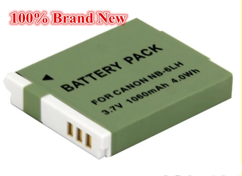 1060mah 100 brand new Replacement Camera Battery For Canon NB 6L NB