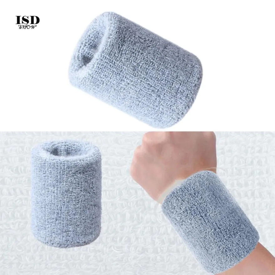 NEW Wristbands Wrist Band Sweatbands Sweat Band For Sport Tennis