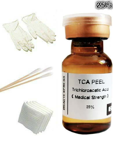 2 мл 25% TCA Набор для очистки кожи-Осветление кожи отбеливание отбеливатель