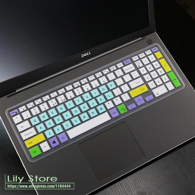 Силиконовая накладка на клавиатуру для игрового ноутбука Dell G3 15/17 G5 15 G7 series 6 &quotG3