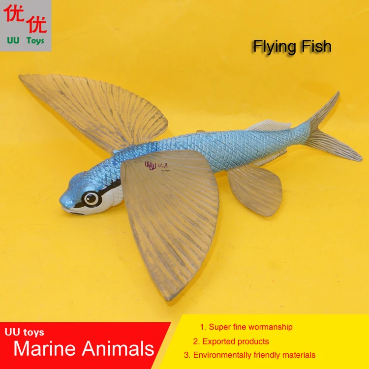 Hot toys Flying Fish Simulation model Marine Animals Sea Animal kids