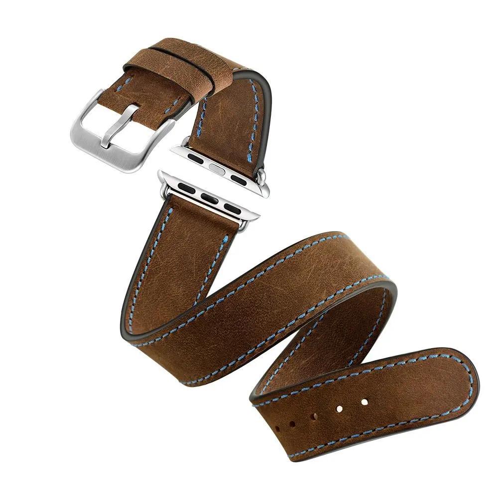 Double Tour Watch band for apple seires 1 2 3 38-42mm strap  (7)