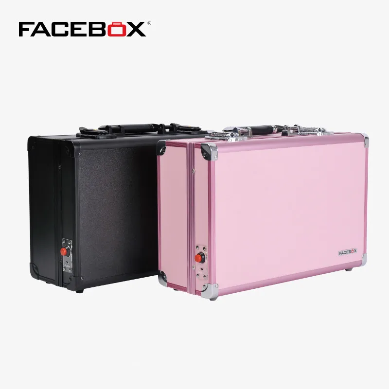 

travel bag women cosmetic cases with Mirror and LED lights organizer women bags storage makeup waterproof Professional
