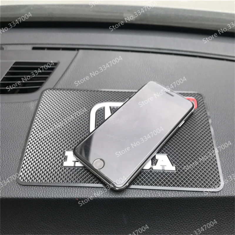 1pc Anti slip Mat Non Slip Pad With Car Logos For HONDA ACCORD ODYSSEY