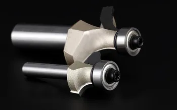 

Radius 11.1 mm 1 Pcs Proffesional Grade Woodworking CNC Engraving Router Bit Trimmer Chamfer Carving Tool Round Over Bit