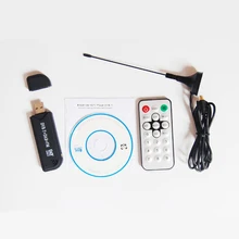 Digital USB 2.0 FM+DAB+DVB-T+SDR Dongle STICK Digital TV TunerRTL2832U+R820T Support SDR Tuner Receiver+Antenna