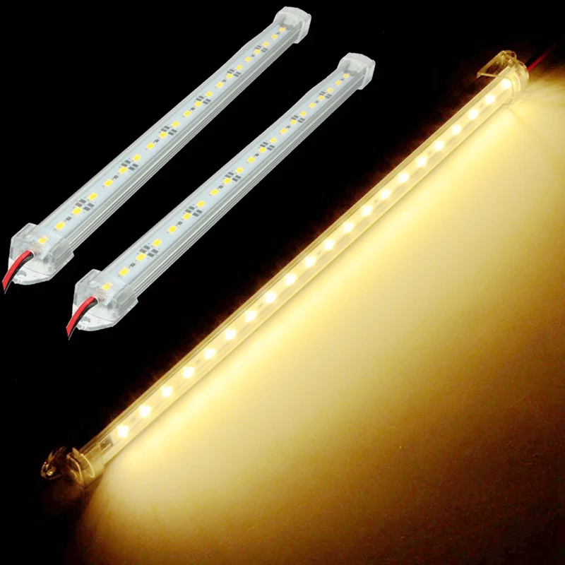 12 В 30 см автомобильный прозрачный СВЕТОДИОДНЫЙ 5630 SMD дневные ходовые огни