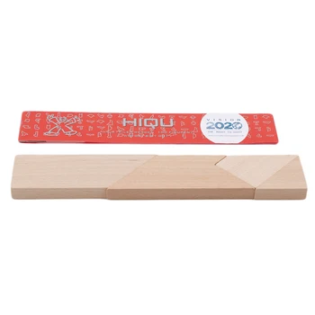 

1 Pc Toys For Children T Word Of The Mystery Intellectual Wooden Puzzle Qiao Four Educational Toys