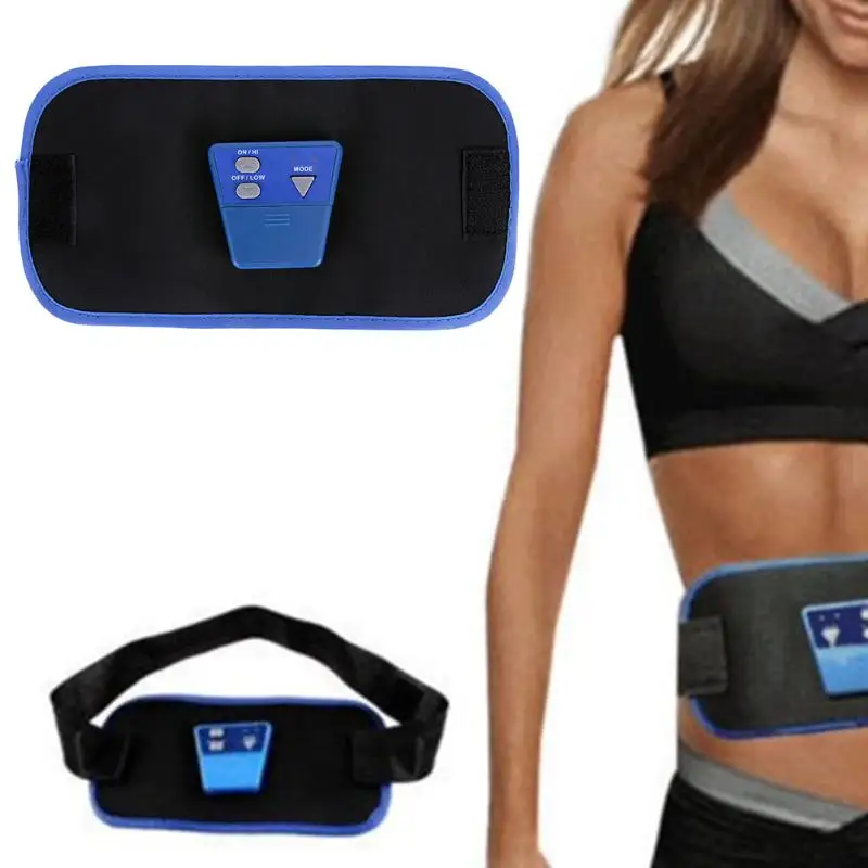 

Electronic Waist Belt Belly Slimming Gymnic Exercise Toning Body Muscle Fat Burning Massage Fit Belt with Built-in Timing