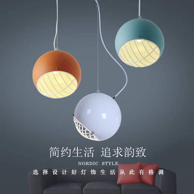 

Modern Wood Pendant Lights Lamparas Colorful Aluminum lamp shade Luminaire Dining Room Lights Pendant Lamp For Home Lighting