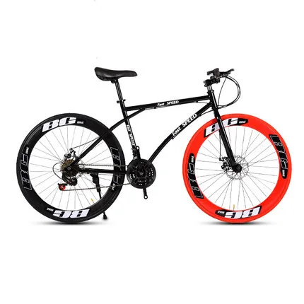 [tb13]26 inch speed bike Variable speed dead fly bicycle male road bicycle racing double disc brake solid tire adult student