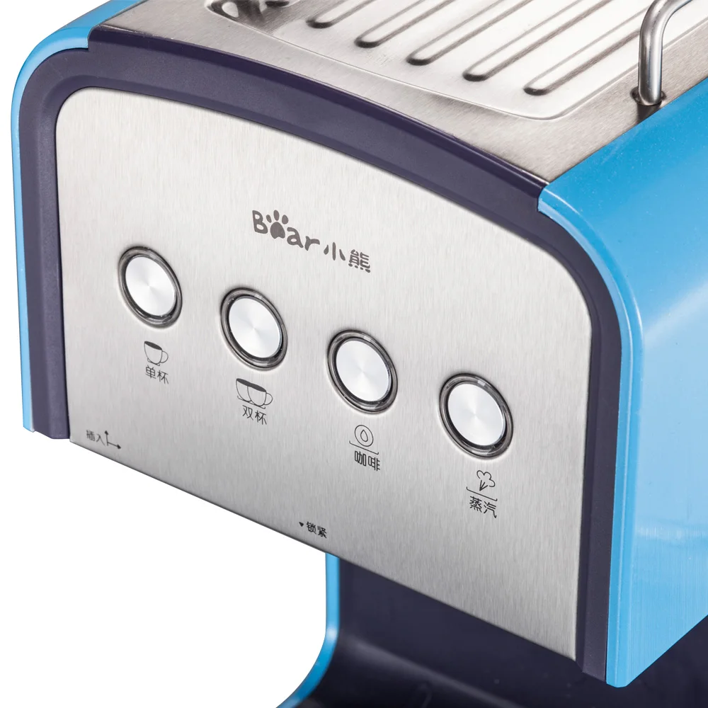 Медведь 220 В Эспрессо машина Кофеварка высокое качество бытовая техника