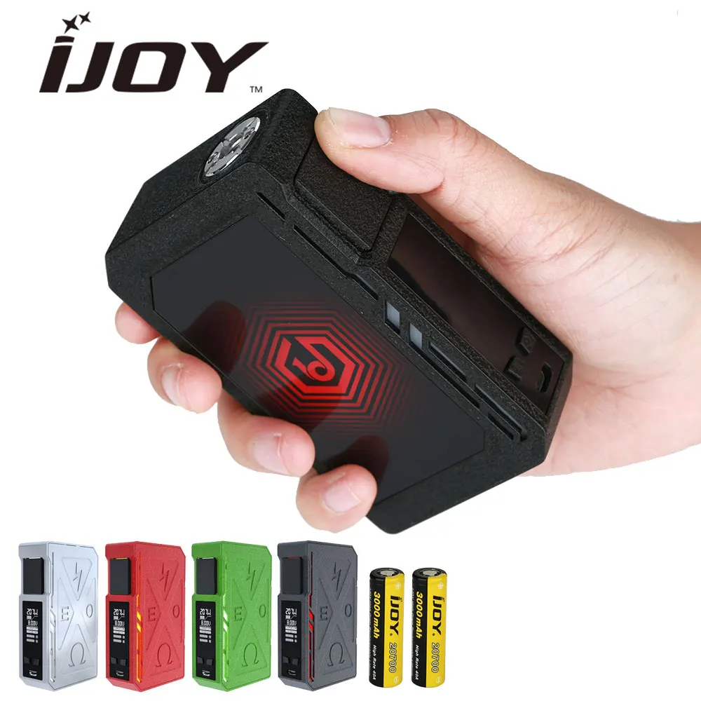 

Original IJOY EXO PD270 207W 20700 TC MOD with 6000mAh Built-in Battery & 207W Max Output & Unique Wrinkle Finish E-cig Vape Mod